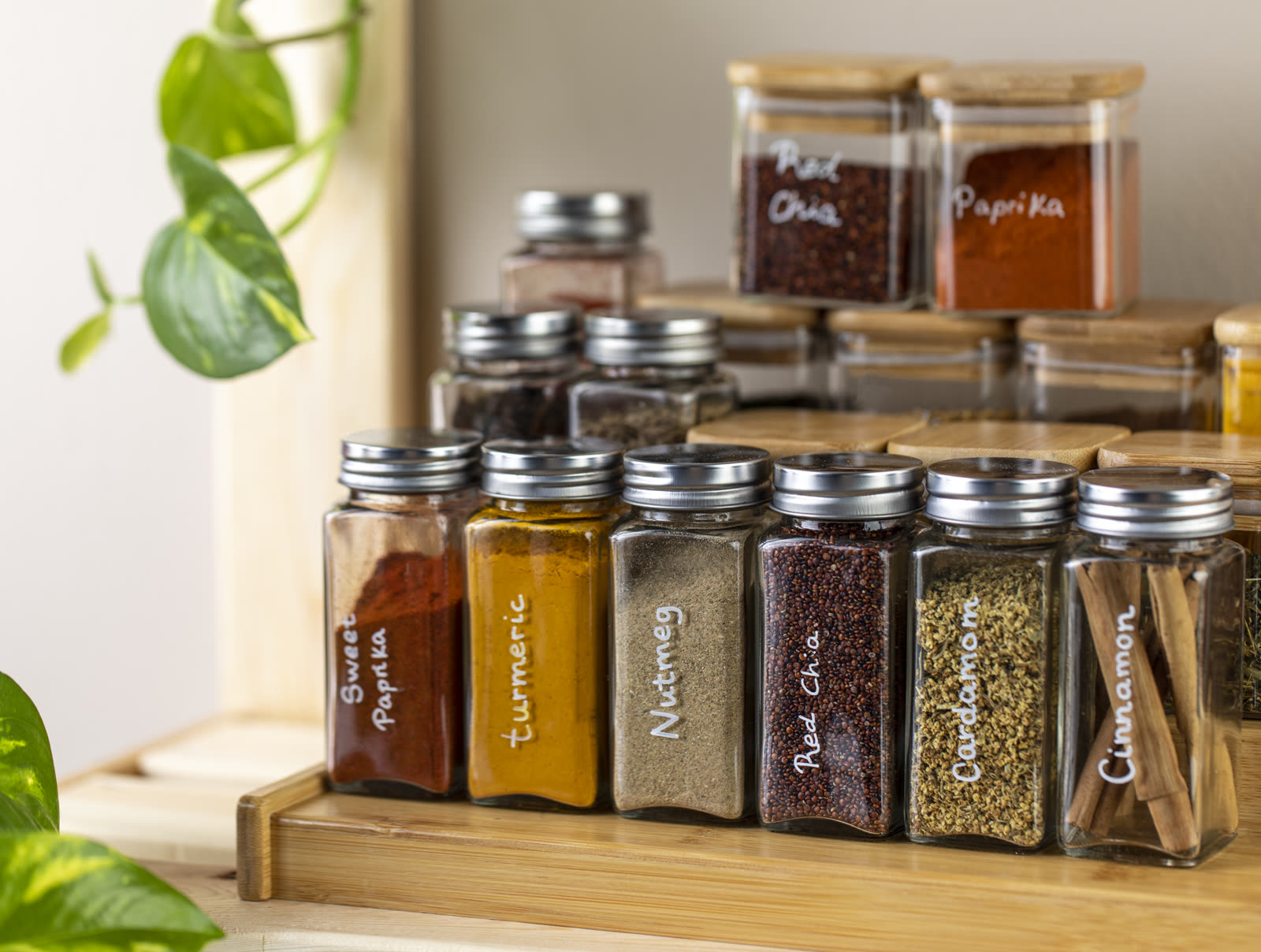 Still life with various spices